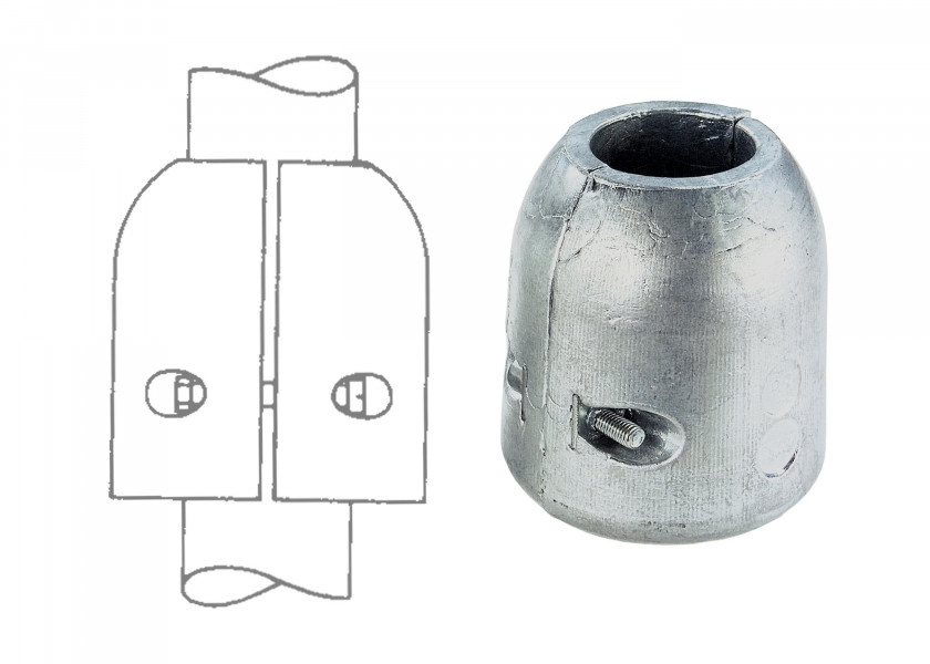 Купить Shaft anode, long version / aluminium 16033-bvs 7ft.ru в интернет магазине Семь Футов