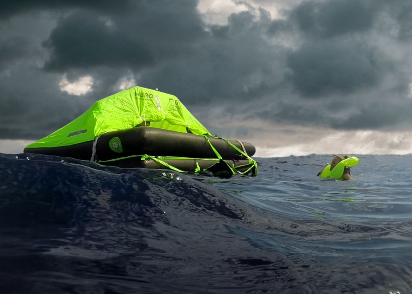 Купить 4WATER МОРСКОЙ спасательный плот / ISO 9650-1 M.M.F / Количество человек: 12; Пакет: Контейнер 7ft.ru в интернет магазине Семь Футов