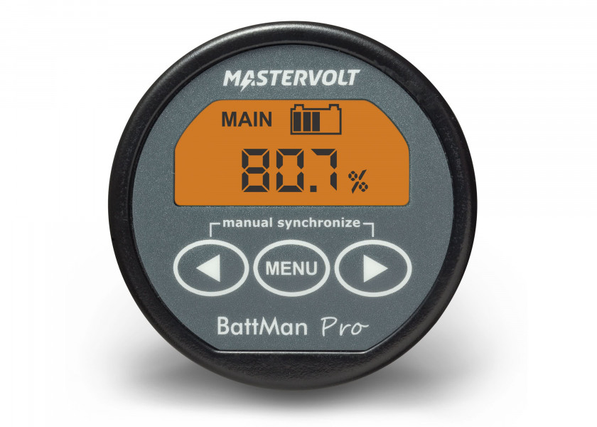 Купить Монитор заряда батареи Mastervolt BattMan Pro 70405070 12/24В Ø64x72,5мм с влагозащищенным экраном IP65 7ft.ru в интернет магазине Семь Футов