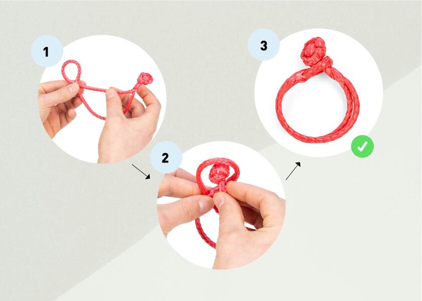 Купить Rope Shackle / red 55938-bvs 7ft.ru в интернет магазине Семь Футов