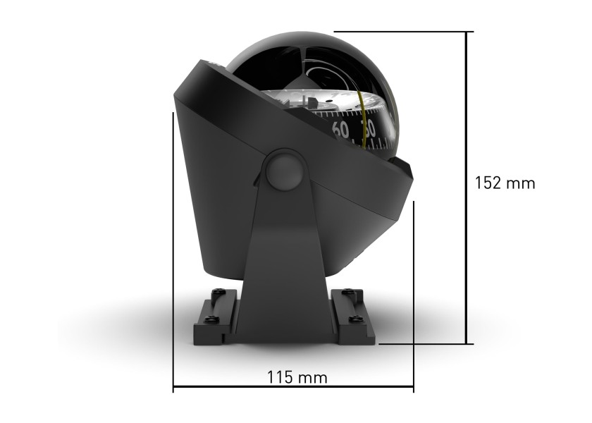 Купить SILVA 100BC Compass / black 27234-bvs 7ft.ru в интернет магазине Семь Футов