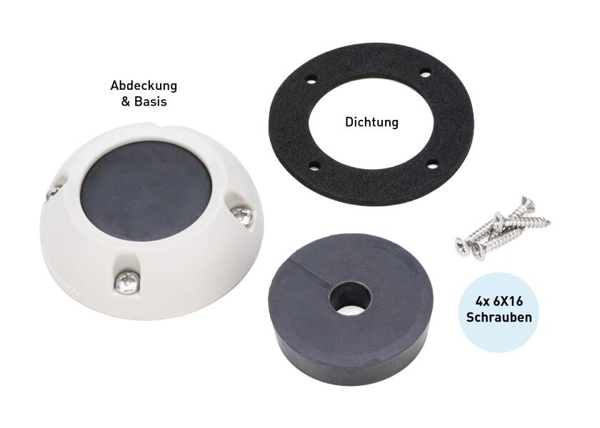 Купить Сальник кабельный водонепроницаемый IP68 Scanstrut DS40-P большой 12-15 мм из серого пластика 7ft.ru в интернет магазине Семь Футов