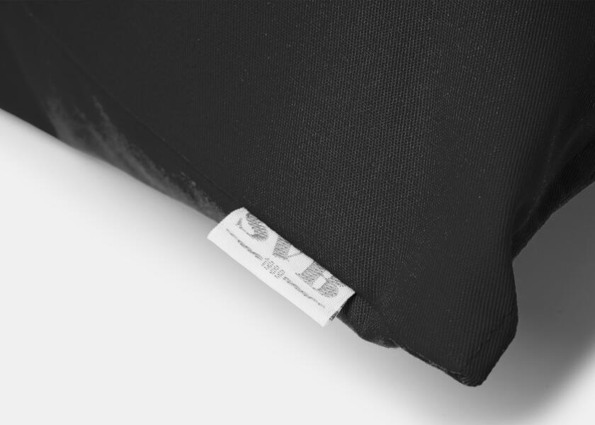 Купить Декоративная подушка Капок / черный 7ft.ru в интернет магазине Семь Футов