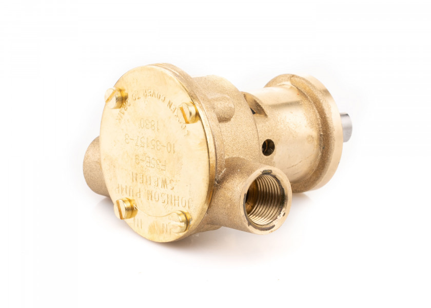 Купить Насос охлаждения двигателя Johnson Pump F35B-9 10-35157-3 вход/выход Ø16,6мм корпус из бронзы 7ft.ru в интернет магазине Семь Футов