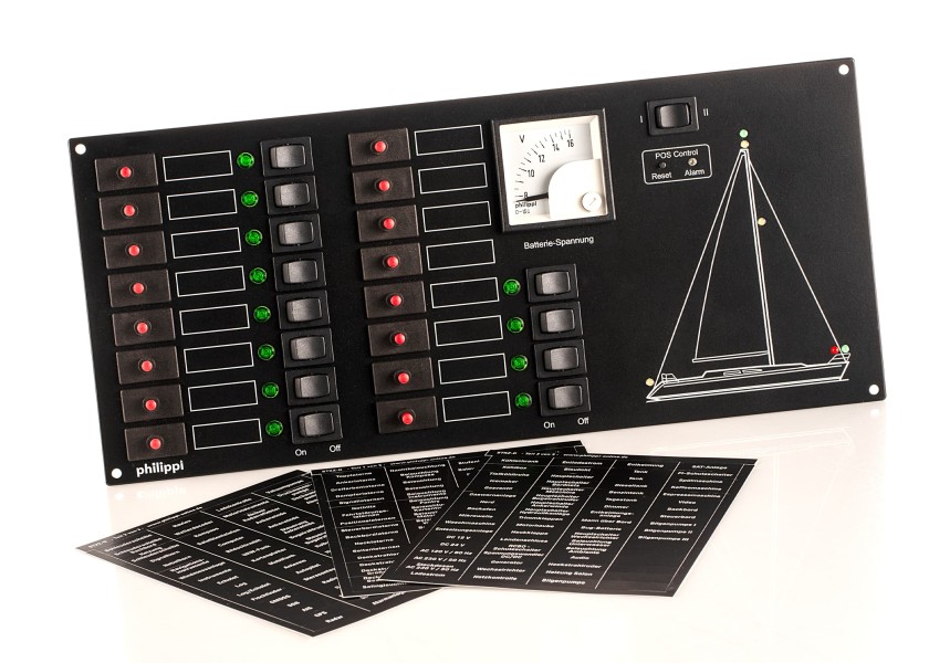 Купить PHILIPPI STV312/4 Sailing Yacht Power Distribution Panel / 12 V 33531-bvs 7ft.ru в интернет магазине Семь Футов