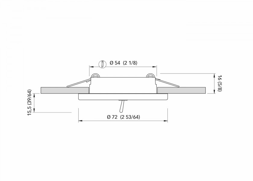 Купить QUICK TED S LED Ceiling Light / Stainless steel, satin 67092-bvs 7ft.ru в интернет магазине Семь Футов