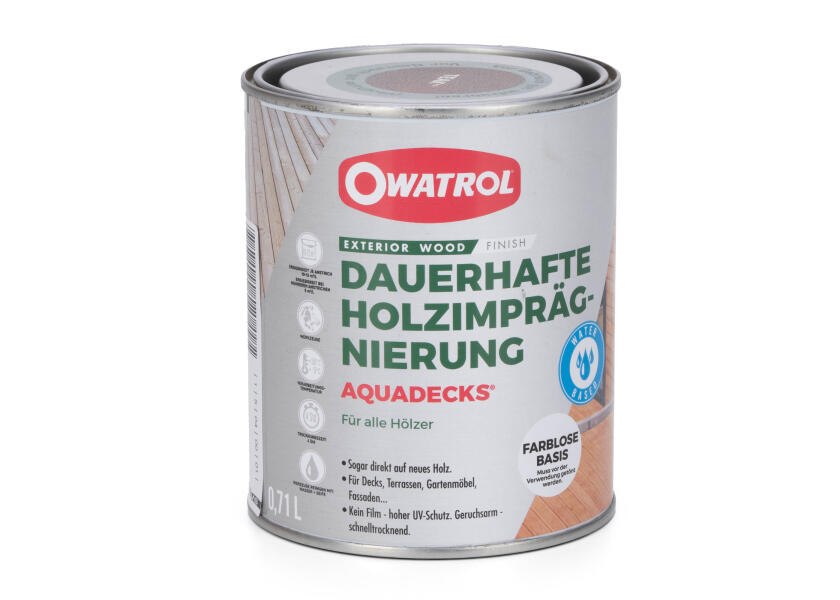 Купить OWATROL AQUADECKS Wood Impregnation 65439-bvs 7ft.ru в интернет магазине Семь Футов