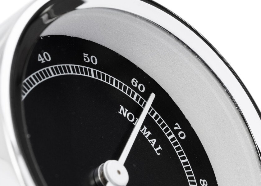 Купить Гигрометр судовой Autonautic instrumental Minor HE72C 72x39мм серебристый/черный из хромированной латуни 7ft.ru в интернет магазине Семь Футов