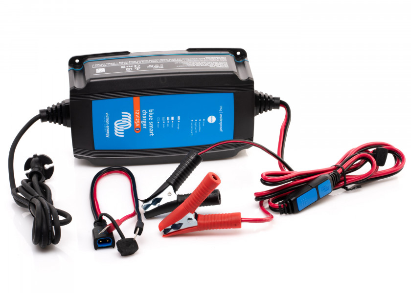 Купить VICTRON BPC122531064 Умное зарядное устройство синего цвета IP65 12 В / 25 А 7ft.ru в интернет магазине Семь Футов