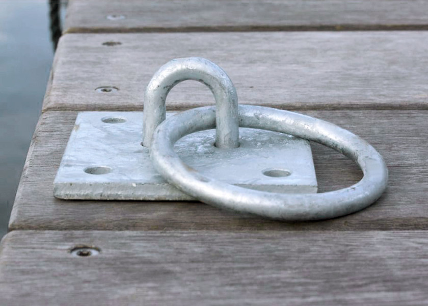 Купить Mooring Ring / Galvanized / 90 mm 17546-bvs 7ft.ru в интернет магазине Семь Футов