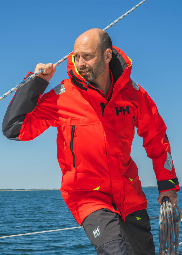 Купить HELLY HANSEN 34255_222-L Мужская куртка для парусного спорта Skagen Offshore / красный / Размер одежды: L 7ft.ru в интернет магазине Семь Футов