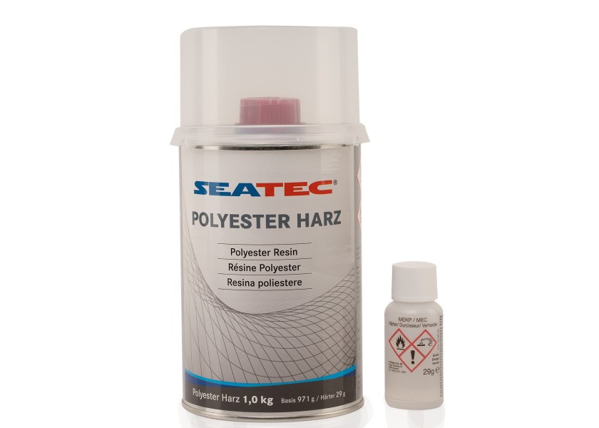 Купить SEATEC 24219 Полиэфирная смола / Содержимое: 1 кг. 7ft.ru в интернет магазине Семь Футов