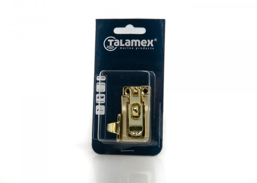 Купить Рычажный замок с угловой ответной пластиной / латунь 11267-bvs 7ft.ru в интернет магазине Семь Футов