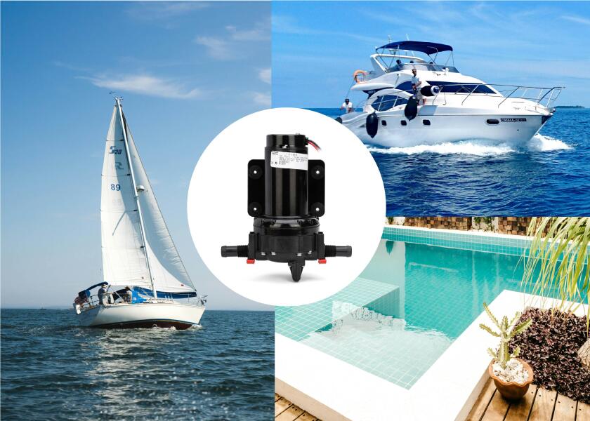 Купить Гидрофор пятикамерный Johnson Pump 10-13406-07 Aqua Jet WPS 5,2 12В 20л/мин 2,8Бар 150Вт 240х214х110мм диафрагменный насос 7ft.ru в интернет магазине Семь Футов