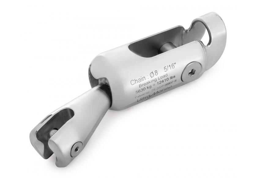 Купить ULTRA MARINE Якорь вкл. Анкерный вертлюг и крюк / нержавеющая сталь / Вес якоря: 27 кг. 7ft.ru в интернет магазине Семь Футов