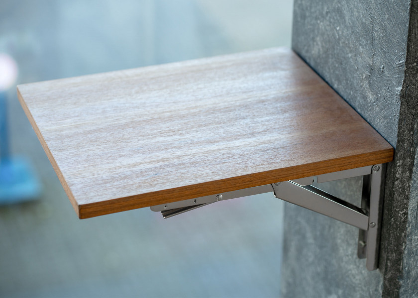 Купить Складной кронштейн для стола/сидения Roca 907655 Robust M 175/90кг 170Нм из нержавеющей стали AISI304 7ft.ru в интернет магазине Семь Футов