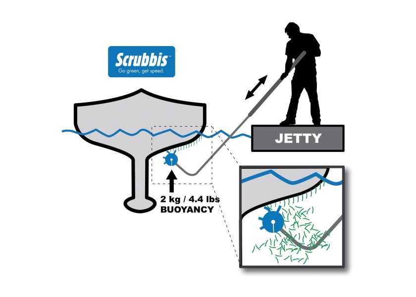 Купить SCRUBBIS 3.0 Underwater Scrubber Set 62519-bvs 7ft.ru в интернет магазине Семь Футов