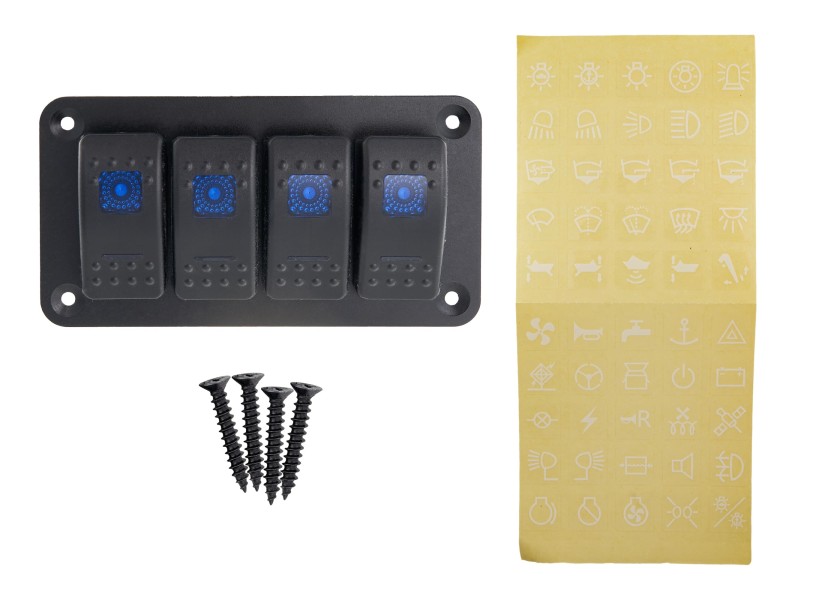 Купить SEATEC Switch Panel / 4 sections 29854-bvs 7ft.ru в интернет магазине Семь Футов