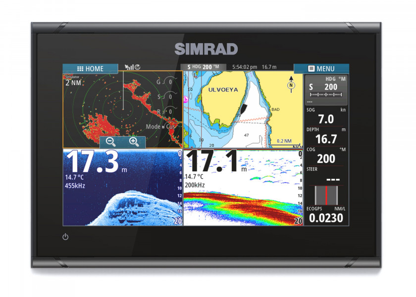 Купить Simrad 000-14445-001 GO9 XSE Row Med/Hi/Dwnscn С датчиком Черный 7ft.ru в интернет магазине Семь Футов