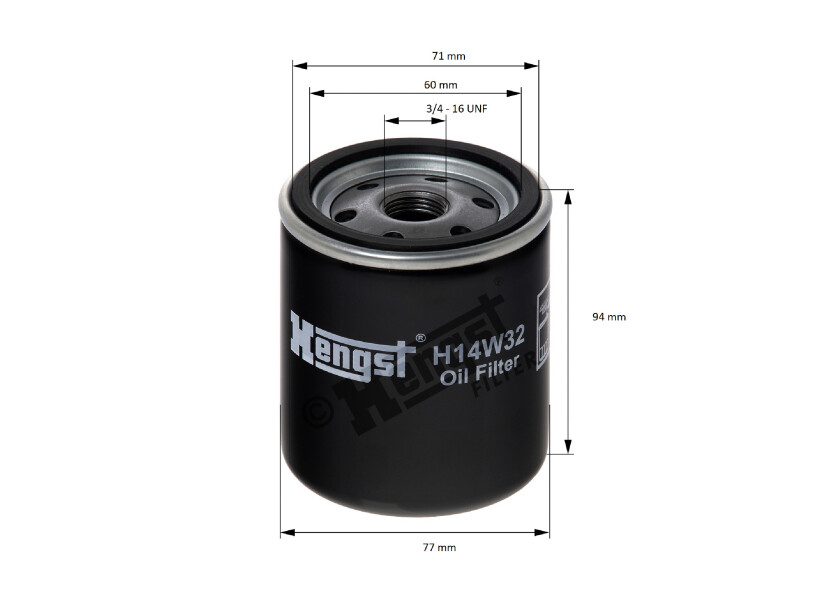 Купить HENGST H14W32 Масляный фильтр для Volvo Penta D1-30, D2-40/50/55/60/75 и MD2030/2040 60692-bvs 7ft.ru в интернет магазине Семь Футов