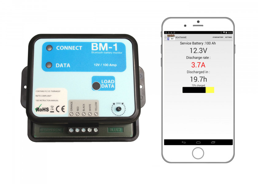 Купить NASA BM-1 Bluetooth Battery Monitor 51210-bvs 7ft.ru в интернет магазине Семь Футов