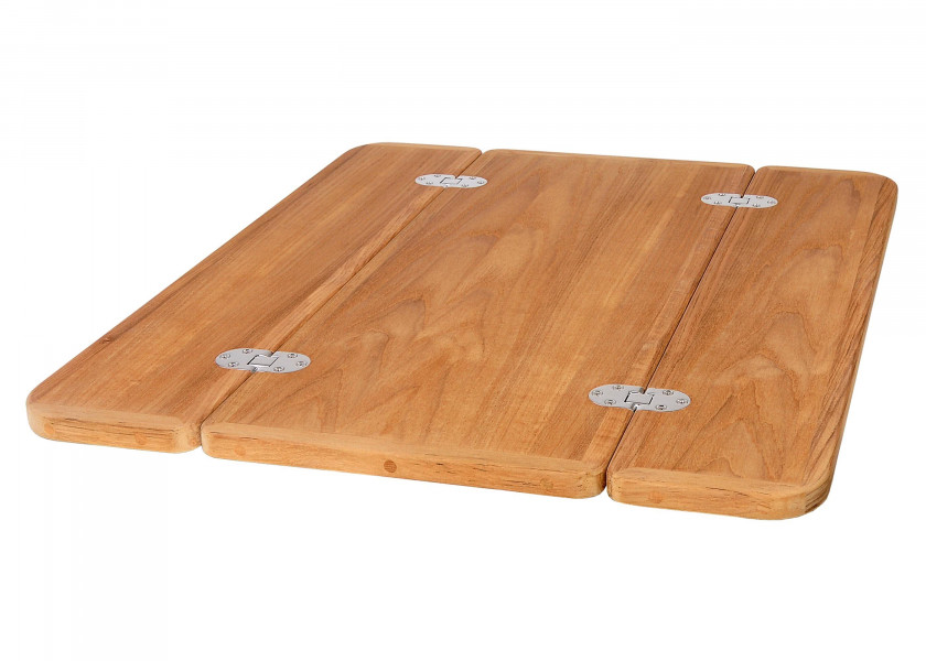 Купить Столешница Roca Miami 641291 700x600x20мм складывающаяся из тика 7ft.ru в интернет магазине Семь Футов