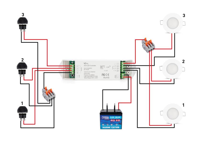 Купить SEATEC Electronic Dimmer / 12/24 V 30989-bvs 7ft.ru в интернет магазине Семь Футов