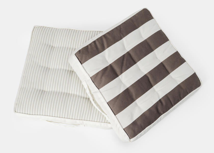 Купить Подушка Kapok Deck / антрацит / широкие полосы 7ft.ru в интернет магазине Семь Футов