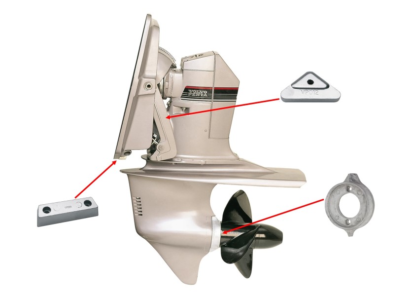 Купить VPKIT290C Комплект анодов для Volvo Penta Z-Drive 290 C / Материал: Цинк 22032-bvs 7ft.ru в интернет магазине Семь Футов