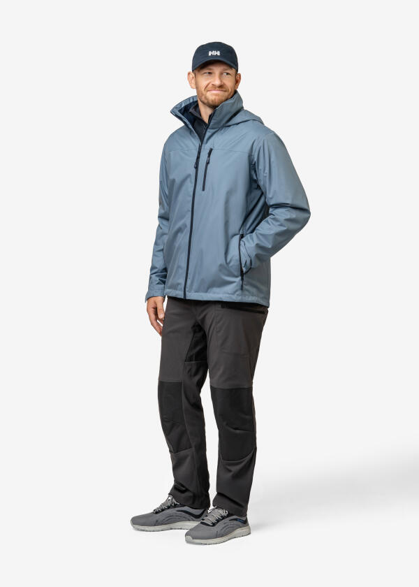 Купить HELLY HANSEN 34443_601-L Мужская куртка CREW 2.0 с капюшоном / стираный темно-синий / Размер одежды: L 7ft.ru в интернет магазине Семь Футов