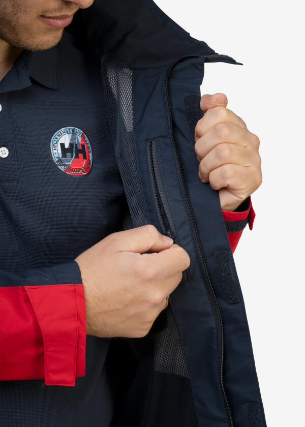 Купить HELLY HANSEN 34510_162-L Мужская куртка QUAYSIDE / красный / Размер одежды: L 7ft.ru в интернет магазине Семь Футов