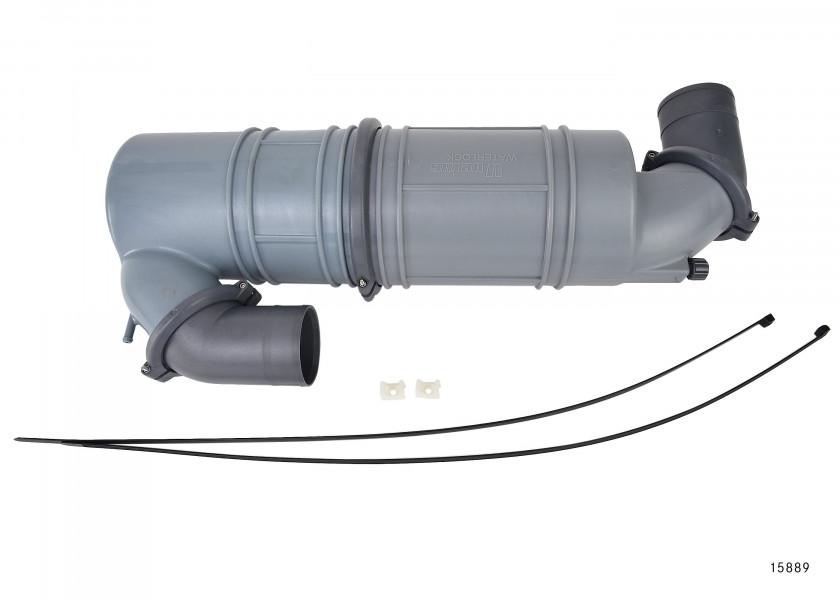 Купить Двухступенчатый гусек/глушитель Vetus NLPG45 3л 494мм 360° входное соединение Ø45мм для выхлопного шланга Ø45мм для шланга антисифон Ø8мм 7ft.ru в интернет магазине Семь Футов