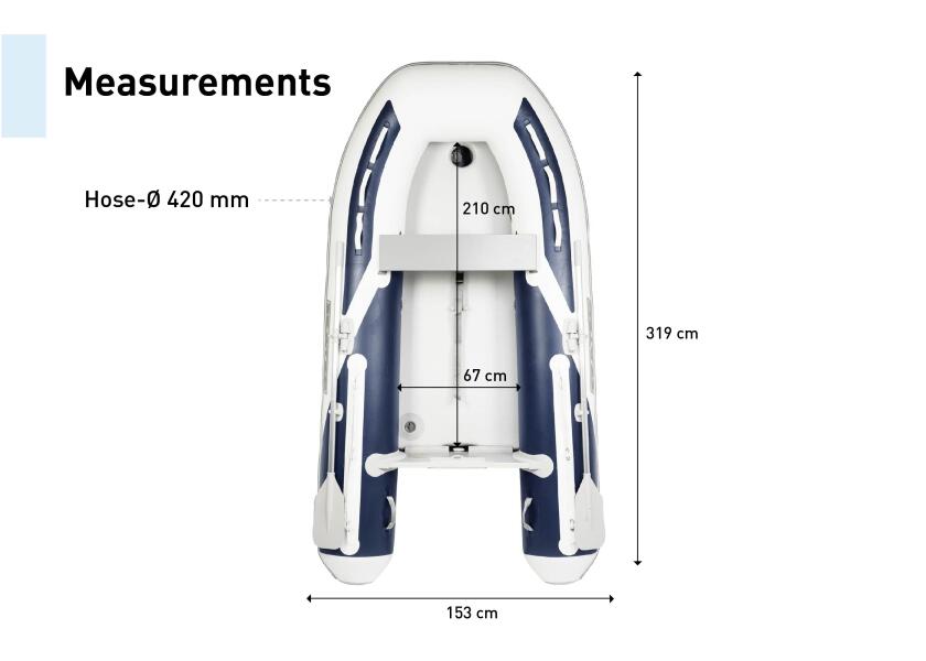 Купить SEATEC Яхт-тендер AEROSTAR 320 / с воздушным полом / 4 человека / 3,19 м / макс. 10 л.с. 7ft.ru в интернет магазине Семь Футов