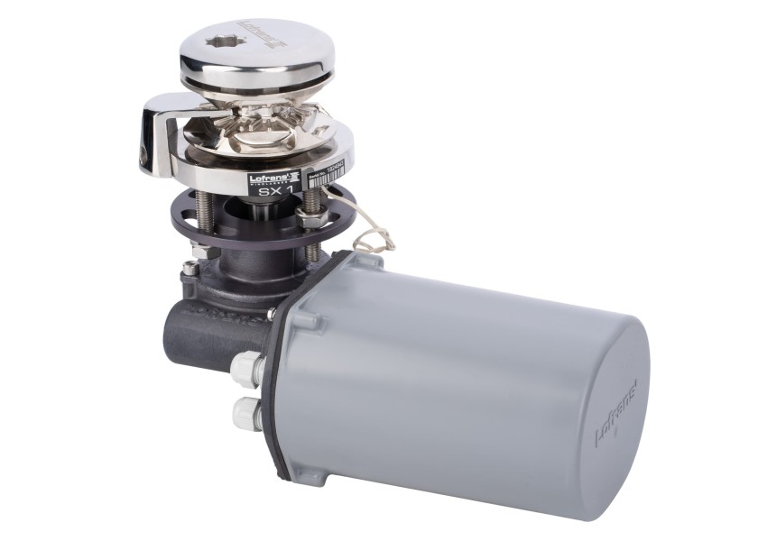 Купить Брашпиль вертикальный якорный без кабестана Lofrans SX1 636280 8 мм 12 В 800 Вт 7ft.ru в интернет магазине Семь Футов