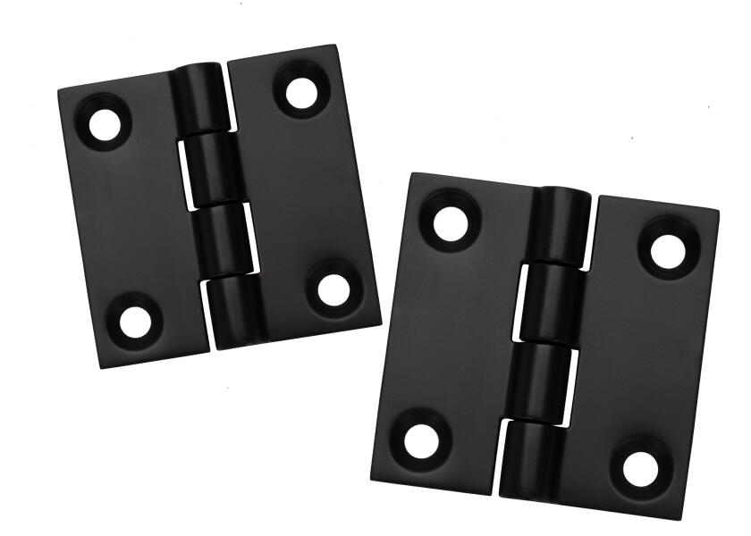 Купить Stainless Steel Hinge / square / matt black / set of 2 56246-bvs 7ft.ru в интернет магазине Семь Футов