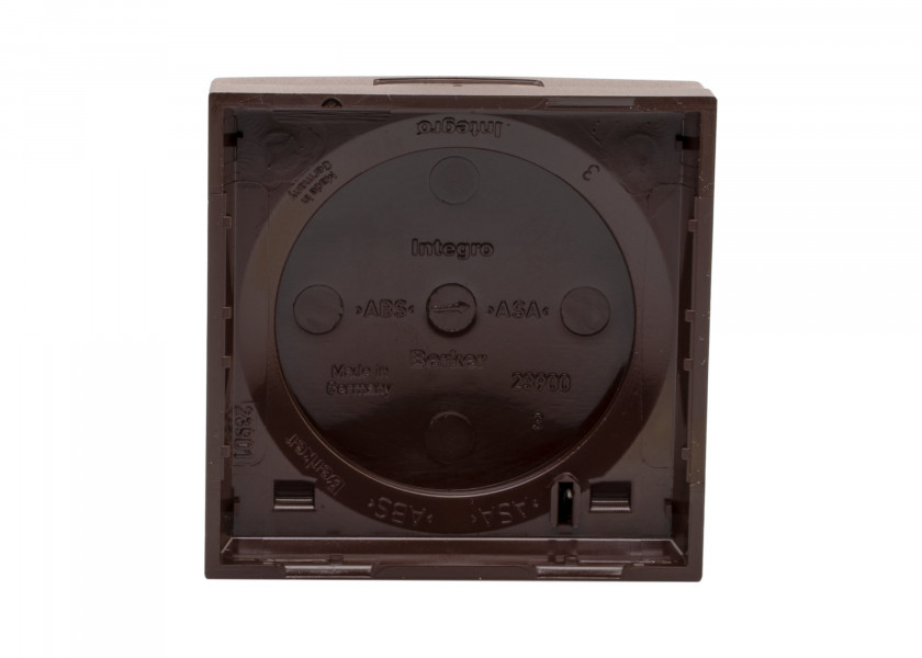 Купить BERKER 0918282501 INTEGRO FLOW Рамка с откидной крышкой / матовый коричневый 48491-bvs 7ft.ru в интернет магазине Семь Футов