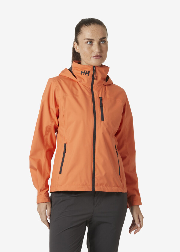 Купить HELLY HANSEN 34448_304-L Женская парусная куртка Crew 2.0 с капюшоном / костер / Размер одежды: L 7ft.ru в интернет магазине Семь Футов
