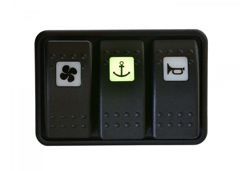 Купить CARLINGTECH VJD1AH0B-00000-000 CARLING SWITCH - Герметичные кулисные переключатели / Цвет света: зеленый 7ft.ru в интернет магазине Семь Футов