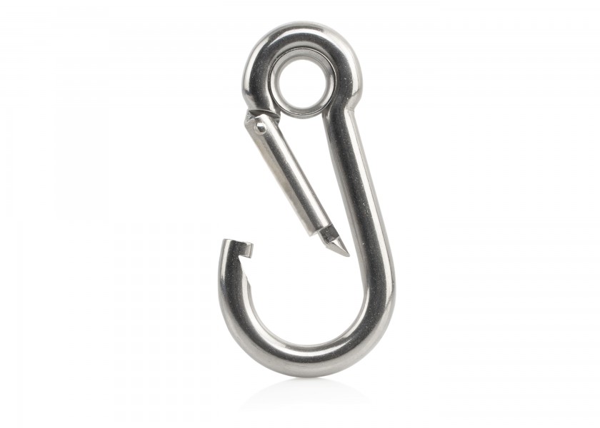 Купить Карабин с закрытым глазком / Длина: 140 мм 12310-bvs 7ft.ru в интернет магазине Семь Футов