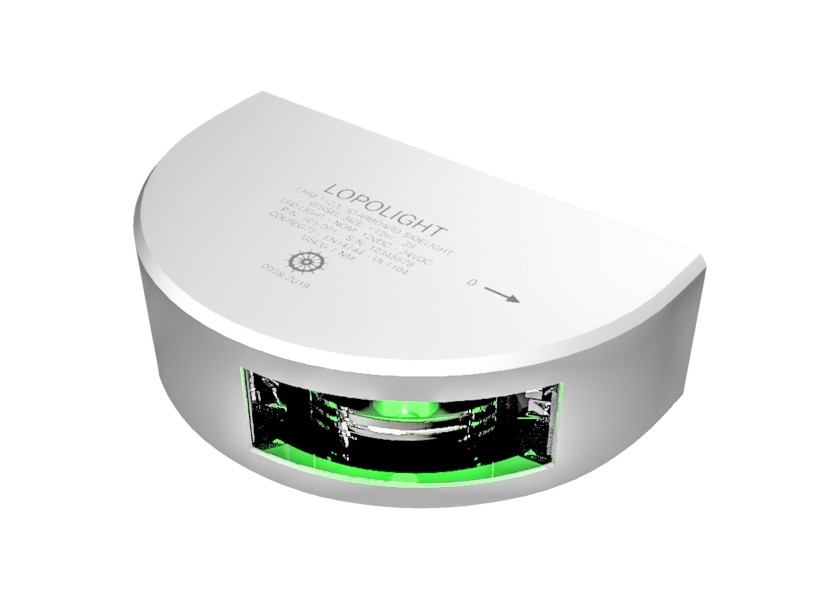 Купить LOPOLIGHT LED Starboard Light for Boats up to 12m 29580-bvs 7ft.ru в интернет магазине Семь Футов
