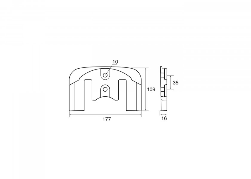 Купить YN011 Анод для Yanmar Z-Drive ZT350/370 / Материал: Цинк 22240-bvs 7ft.ru в интернет магазине Семь Футов