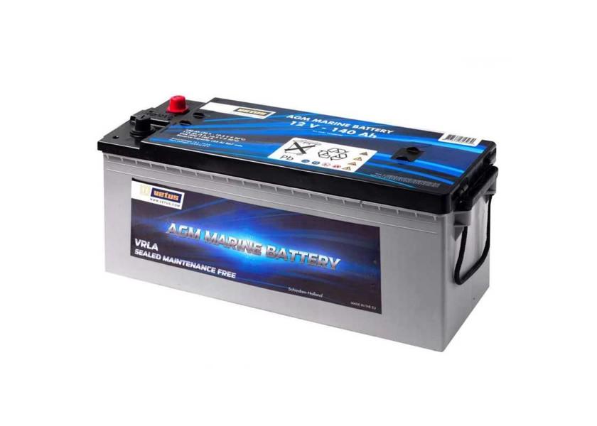 Купить Необслуживаемый судовой аккумулятор Vetus VEAGM60 12В 60Ач 242x175x190мм тип AGM 7ft.ru в интернет магазине Семь Футов