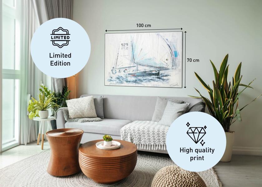 Купить Art Print BLIZZARD / 100 x 70 cm / Jeannine Rafoth / limited edition 70598-bvs 7ft.ru в интернет магазине Семь Футов