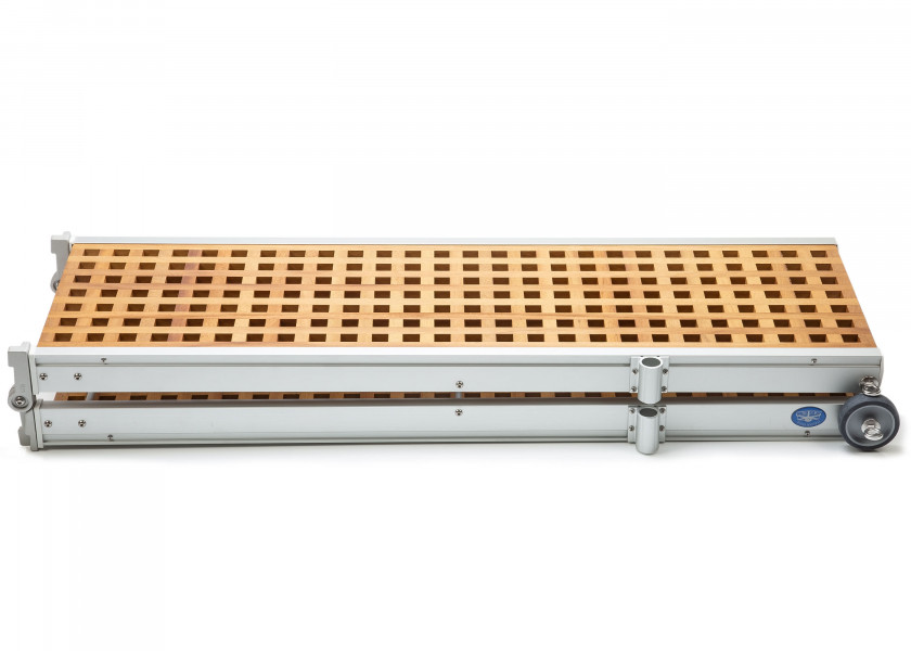 Купить BALTRUM Складной алюминиевый/деревянный трап/230 x 36 см 25287-bvs 7ft.ru в интернет магазине Семь Футов