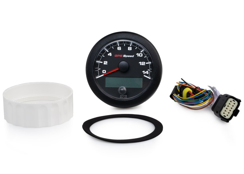 Купить VDO Oceanlink GPS Speed Indicator / 0-14 kn / 85 mm / black 27162-bvs 7ft.ru в интернет магазине Семь Футов