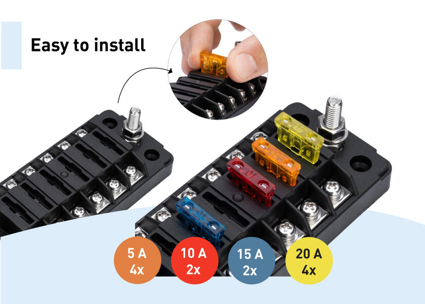 Купить SEATEC ATO Fuse Box / 6 position 29862-bvs 7ft.ru в интернет магазине Семь Футов