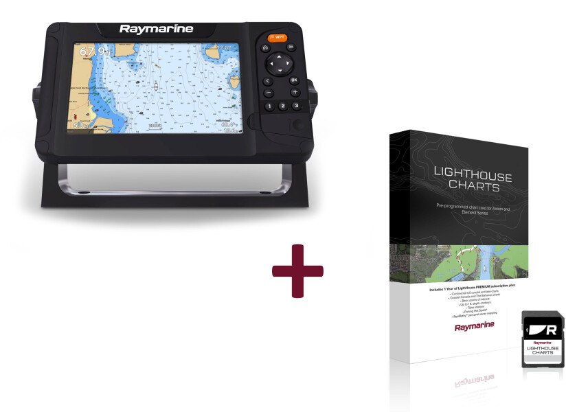Купить Картплоттер-эхолот Raymarine Element 7 S E70531 экран 7" 240х135х62мм 12В с Wi-Fi/GPS/CHIRP черный 7ft.ru в интернет магазине Семь Футов