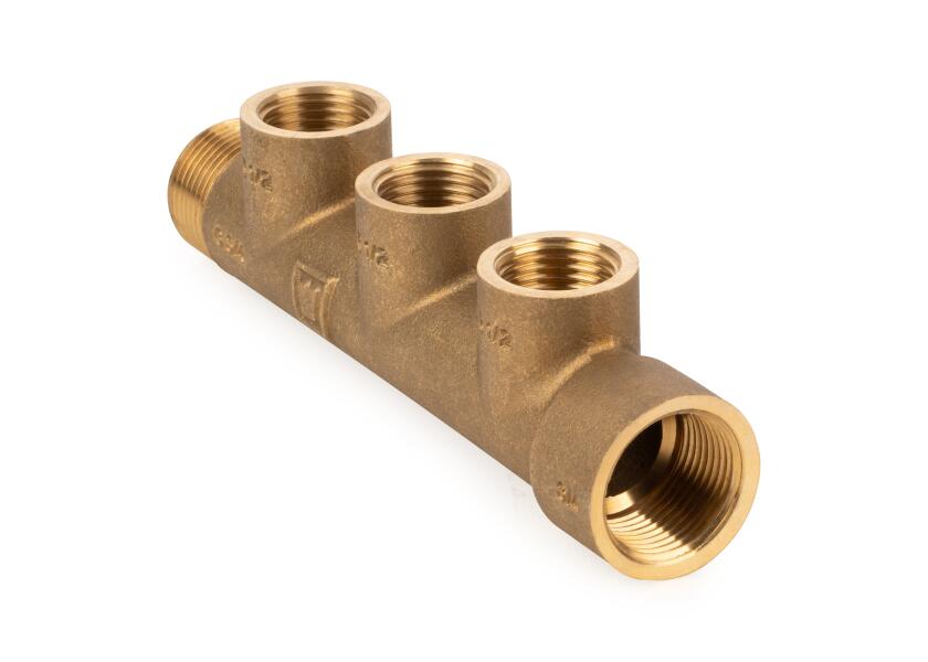 Купить Коллектор из морской бронзы Vetus V-quipment MAN3G1/2 3/4" 3 x 1/2" 7ft.ru в интернет магазине Семь Футов