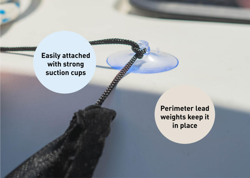 Купить SEATEC 33626 Экран от насекомых Companionway / 90x180 см / вкл. вес и крепежный материал 7ft.ru в интернет магазине Семь Футов