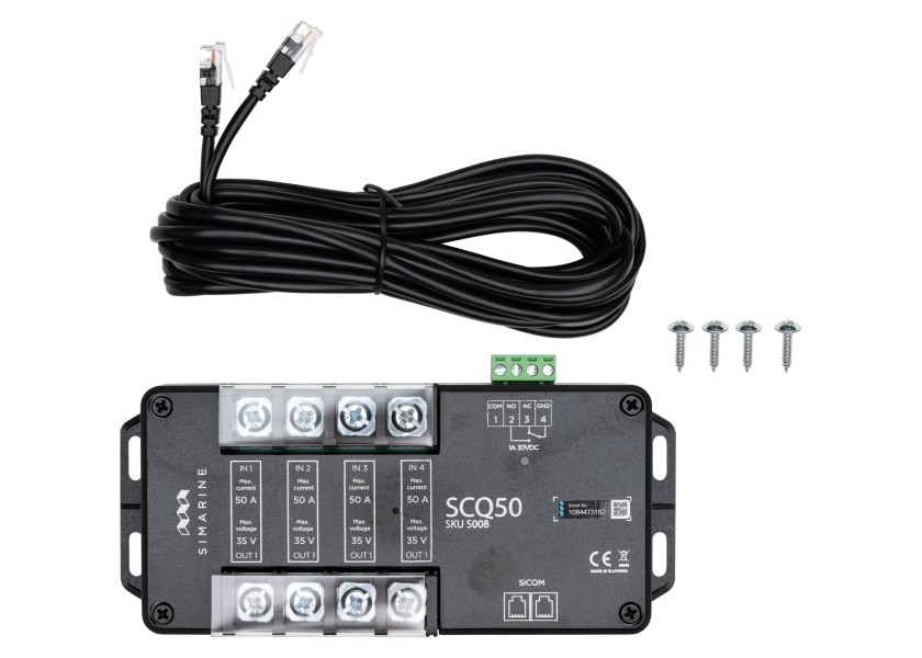 Купить SIMARINE SCQ50 4-Input Shunt / 50 A 27130-bvs 7ft.ru в интернет магазине Семь Футов